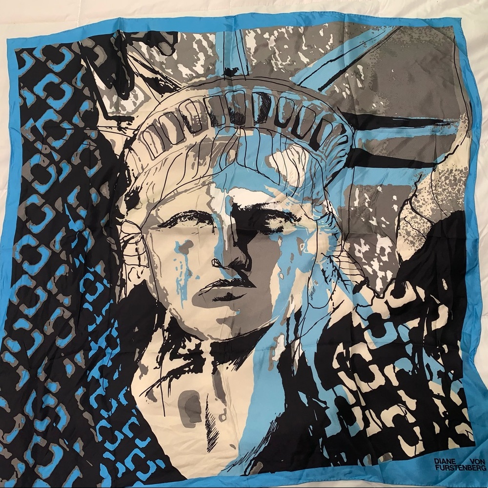 DVF freedom scarf